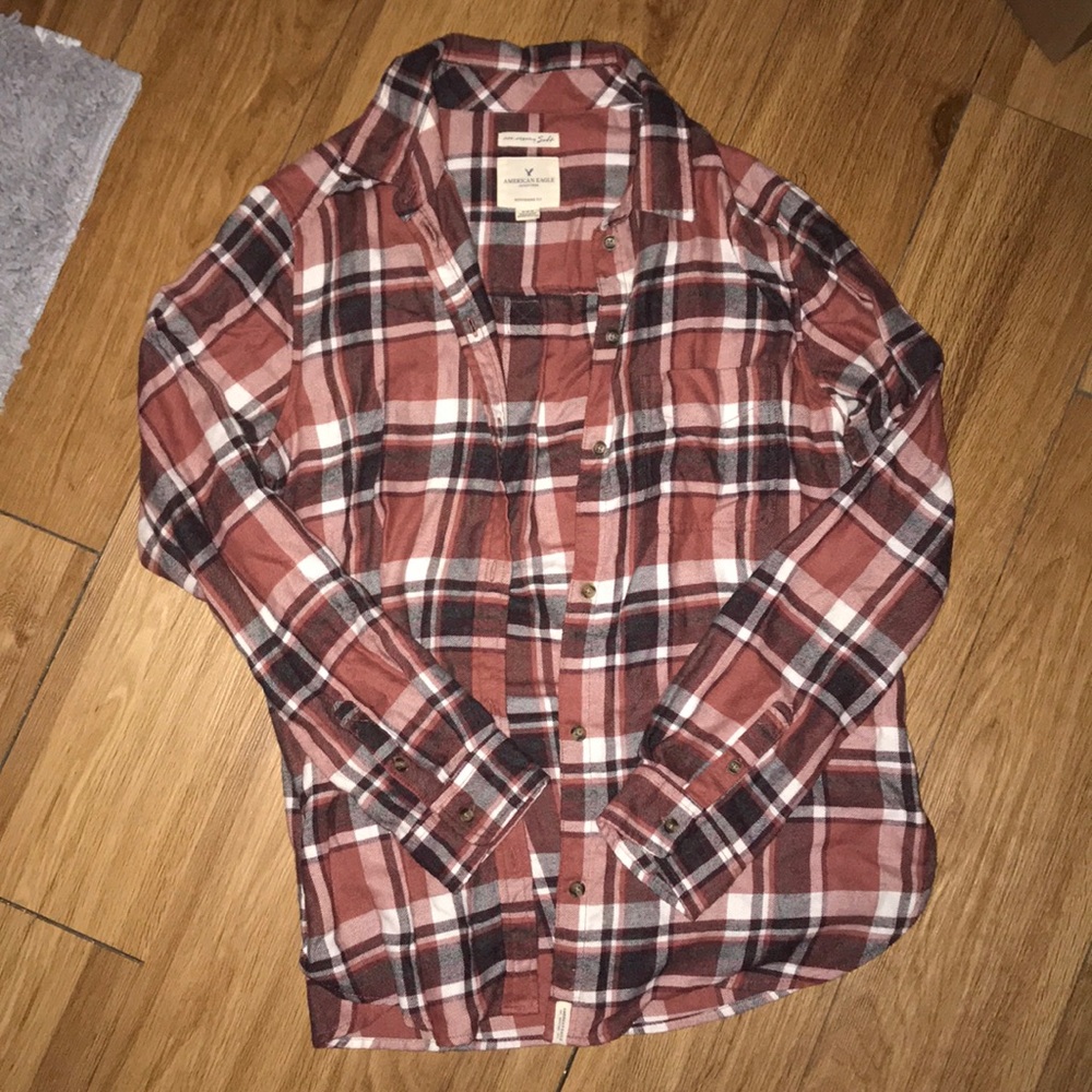 Plaid Boyfriend Fit Flannel